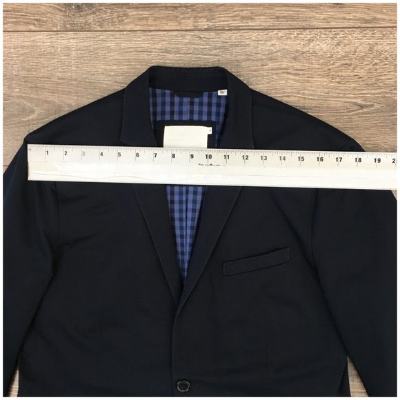 Ben Sherman Mens Blazer Sport Coat Two Button Jacket Cotton Size 38R Casual Suit - Picture 9 of 13
